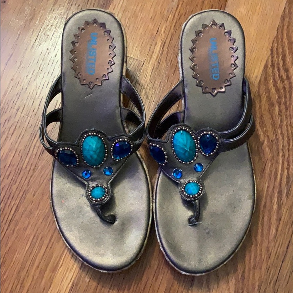 Wedged Sandals